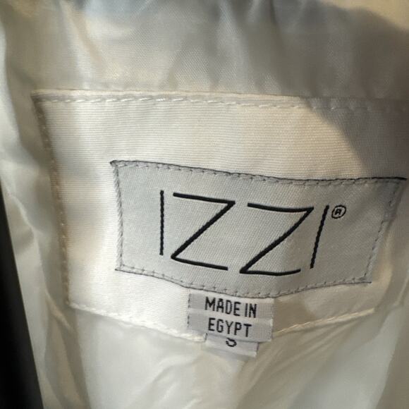 Innovations by Izzi Women’s Small Jacket Windbreaker Yellow White Gorpcore - Picture 6 of 6